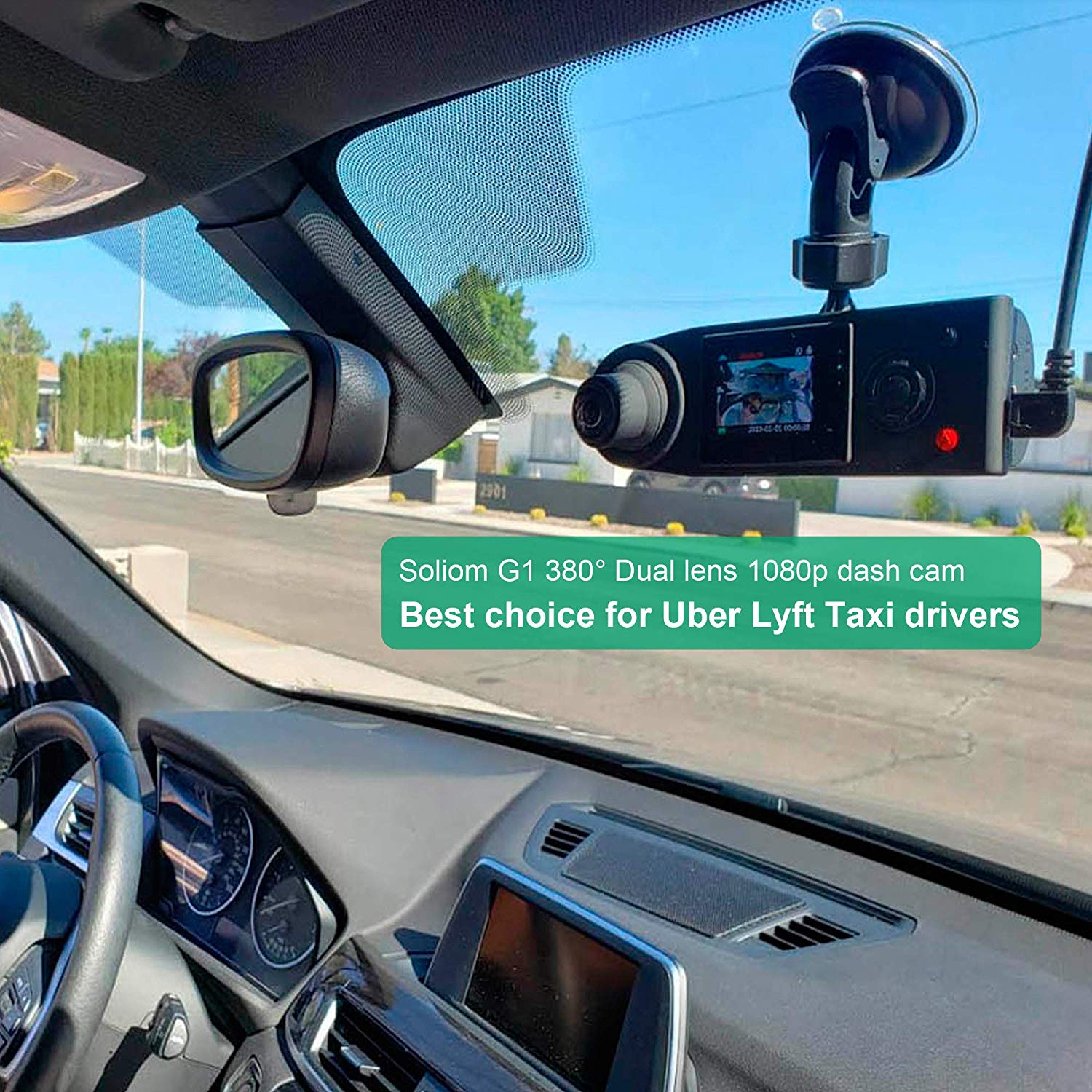 8 Benefits of Having a Dash Camera for Uber Driver - Soliom
