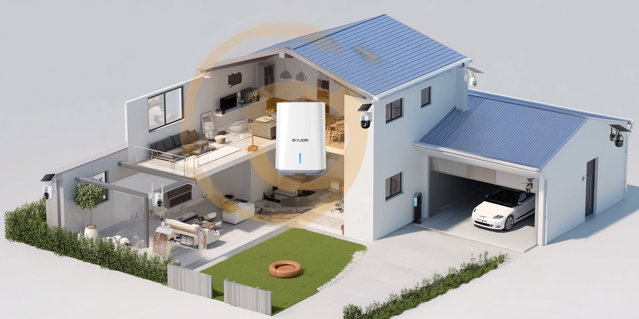 The Smartest Solar Security for Complete Home Protection
