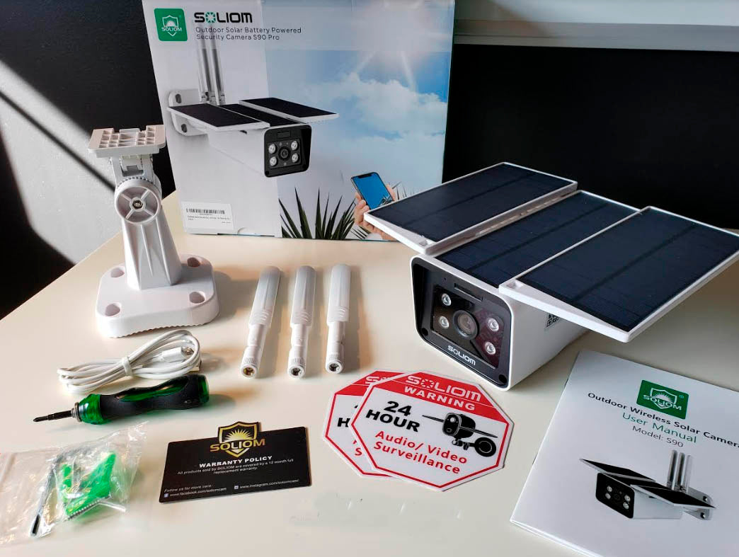Best Solar Powered Wireless Security Camera Reviewed by Paul Iddon - Soliom