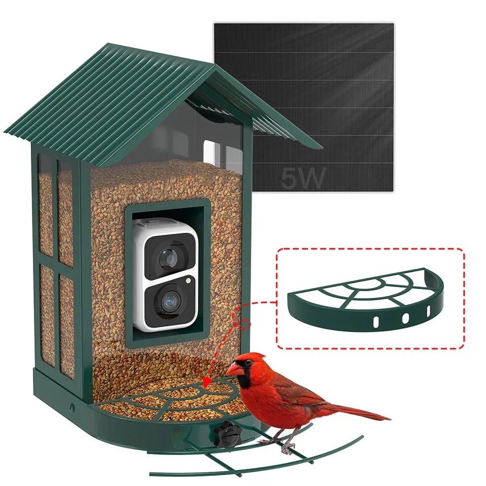 Baffle for 2.7L capacity BF08 Smart Bird Feeder only - Soliom