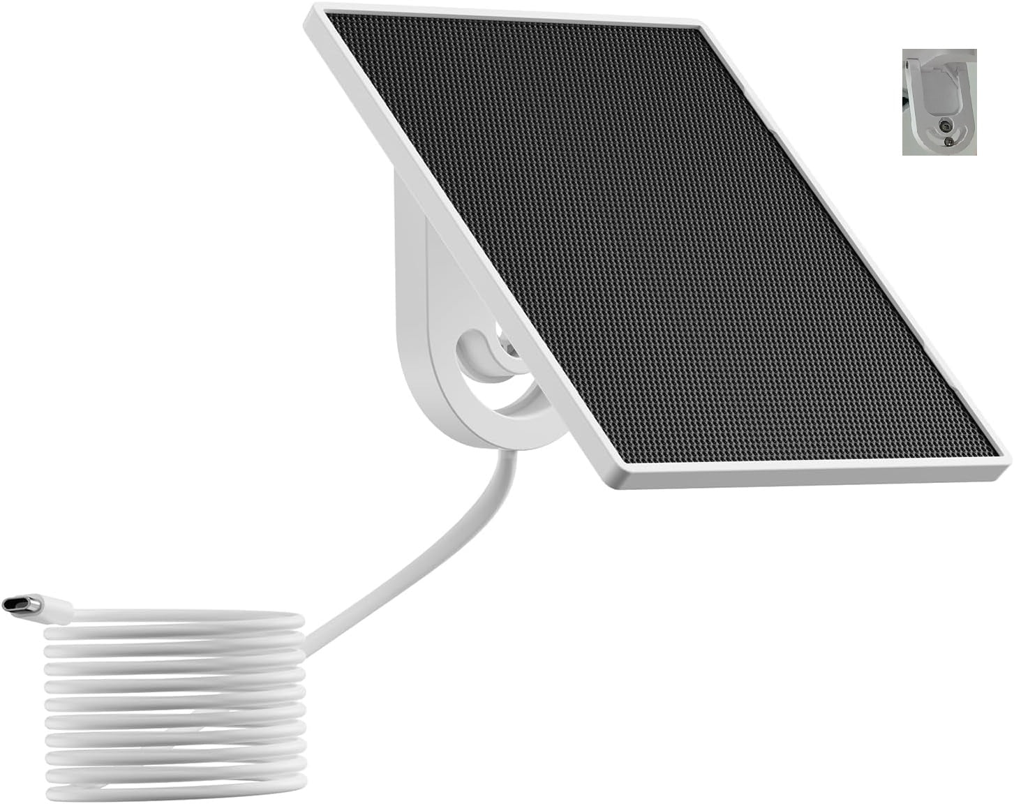 3W Solar Panel for Bird Feeder with 10 ft Cord