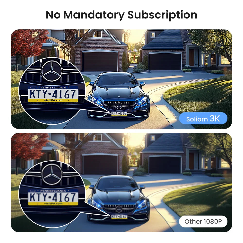 Special offer-Soliom SH501 Base 5G wifi 5MP 2-Cam Pack, 4-Cam Pack, No Subscription - Soliom