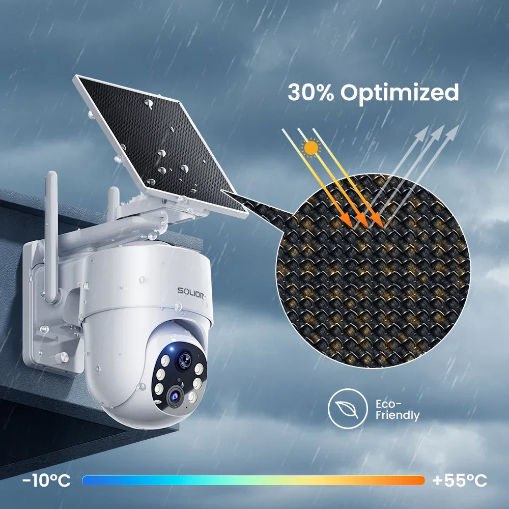 Special offer-Soliom SH501 Base 5G wifi 5MP 2-Cam Pack, 4-Cam Pack, No Subscription - Soliom