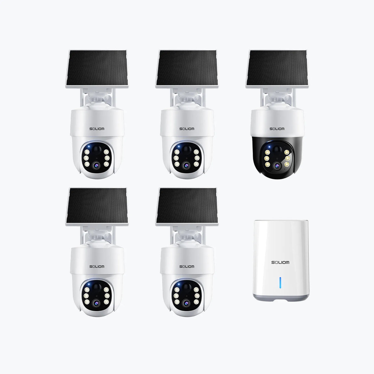 SOLIOM SH Series Mixed-Resolution Solar Home Cameras (3K & 4K)