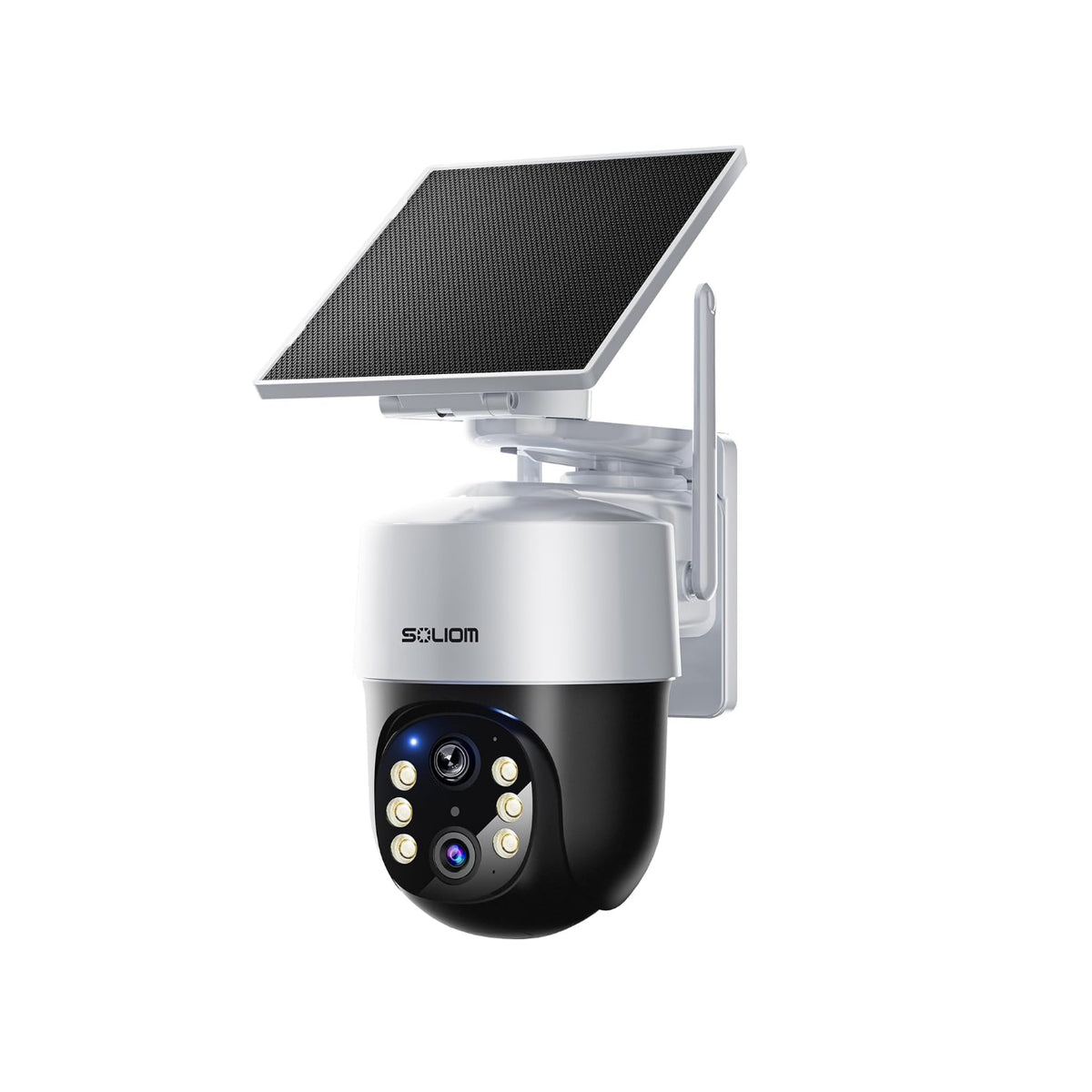 4K Dual-Band WiFi Human-Tracking Solar Security Camera SH801