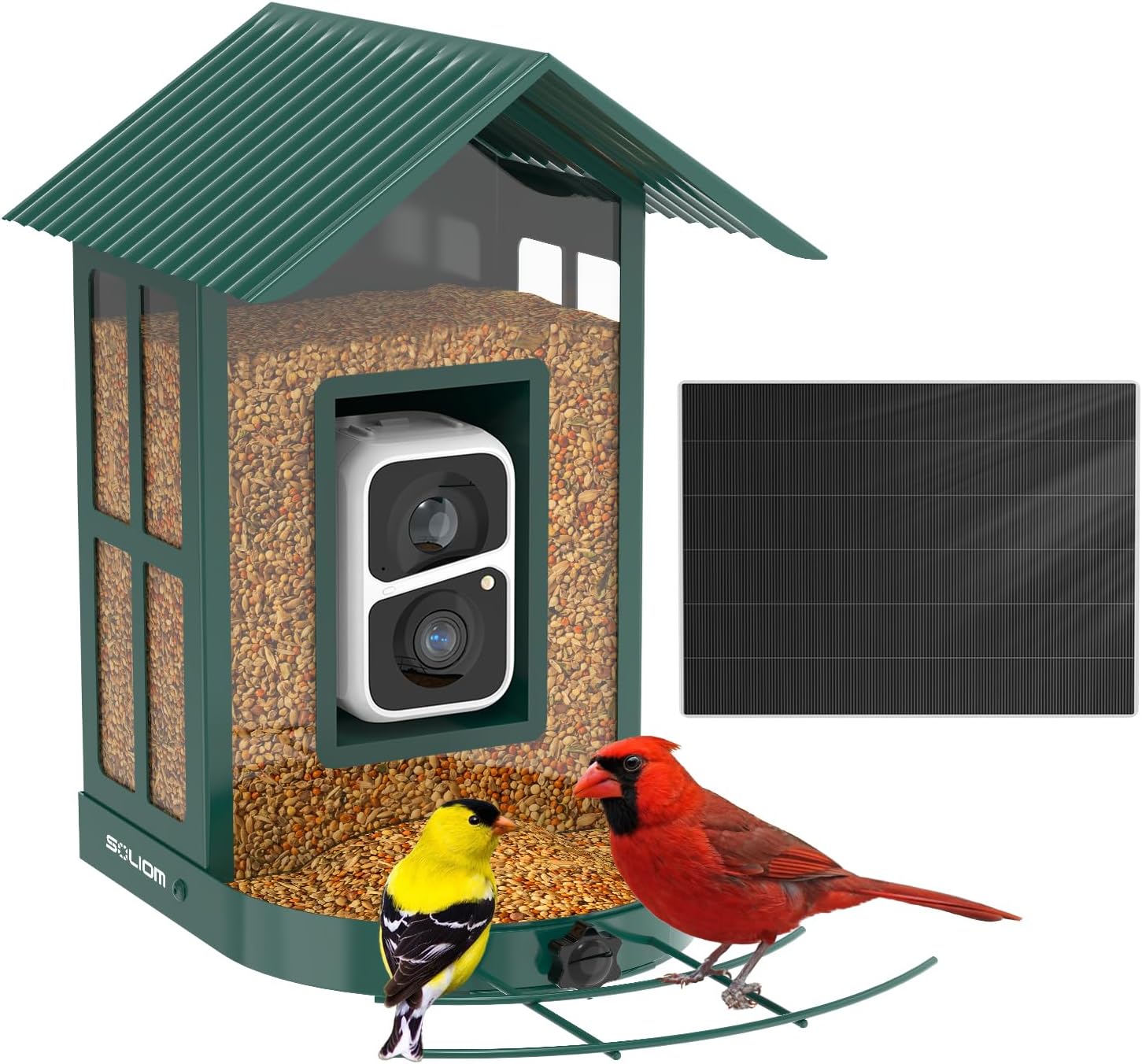 Soliom BF10 BF08 BF09 bird feeder camera 3W solar panel only also suitable for BF09 bird feeder camera