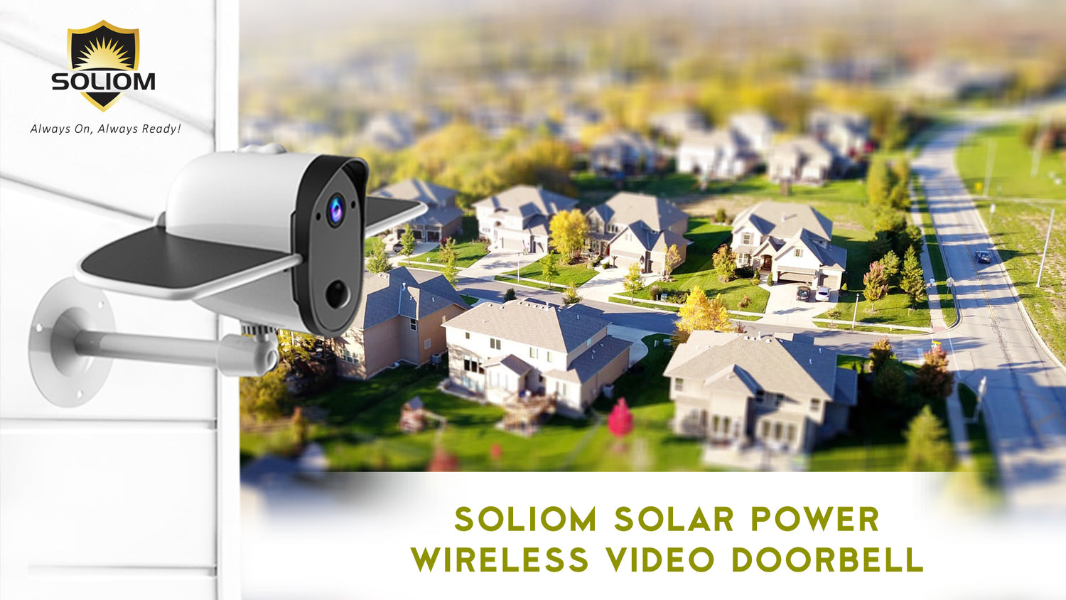 Protect Your Valuables with the 1st Ever Outdoor Solar Camera: the Soliom S60