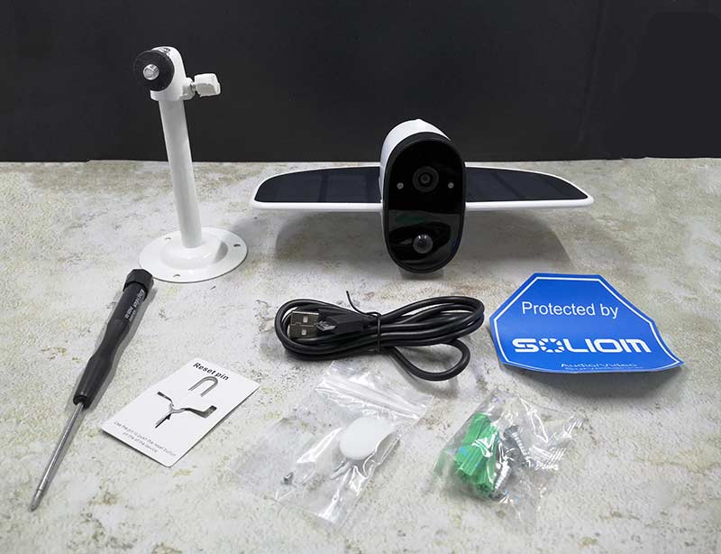 Get Soliom’s Weatherproof Wireless Security Camera With Built-In Micro