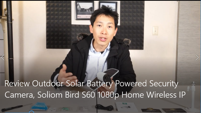 Soliom Solar Outdoor Security Camera  Best Review: 2019