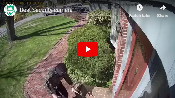 Thwarts Villainous Porch Pirate -Soliom Camera Capture