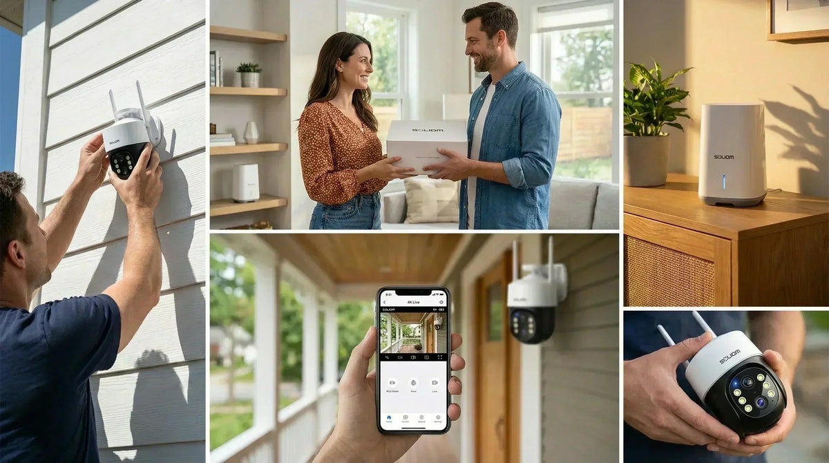 Soltek Security Camera Solar Security Camera Collection | Soliom