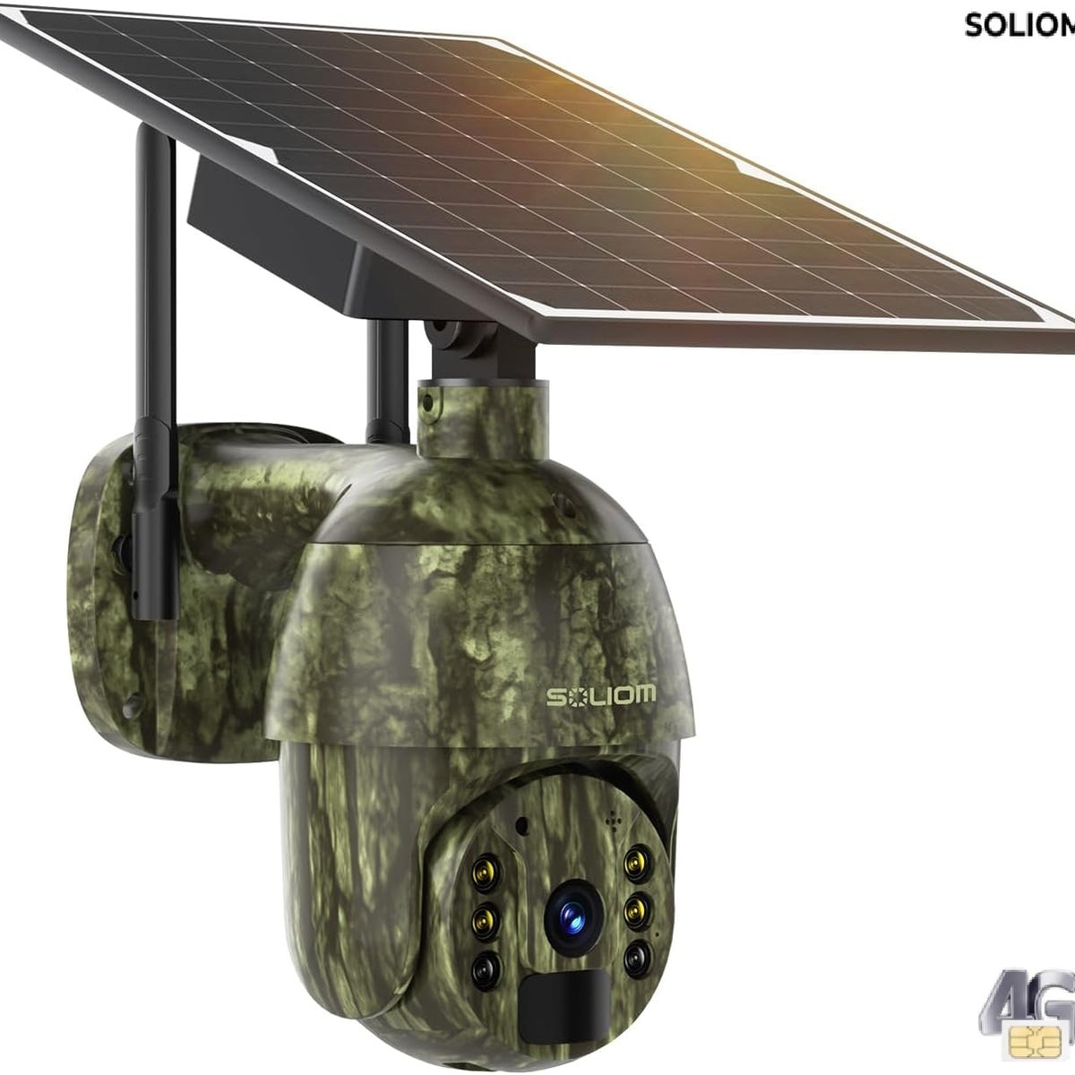 4G Trail Camera with Solar Power and Night Vision | Soliom