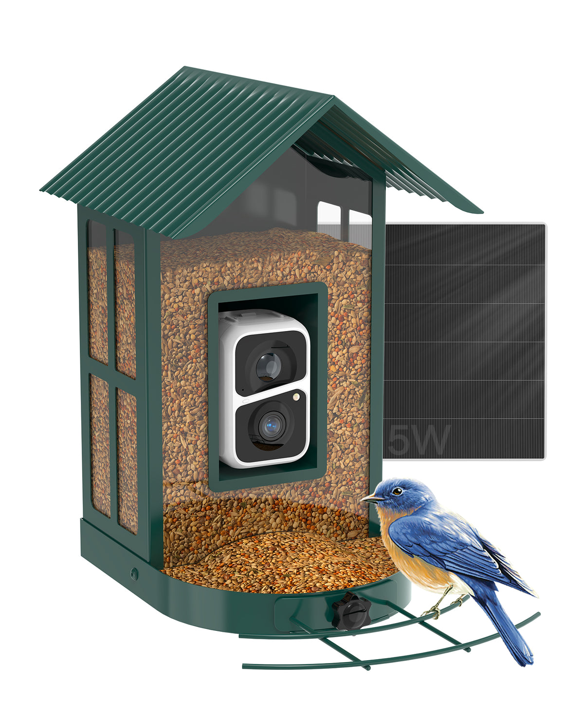 Soliom Outdoor Wireless Security Cameras and Smart Bird Feeder Cameras