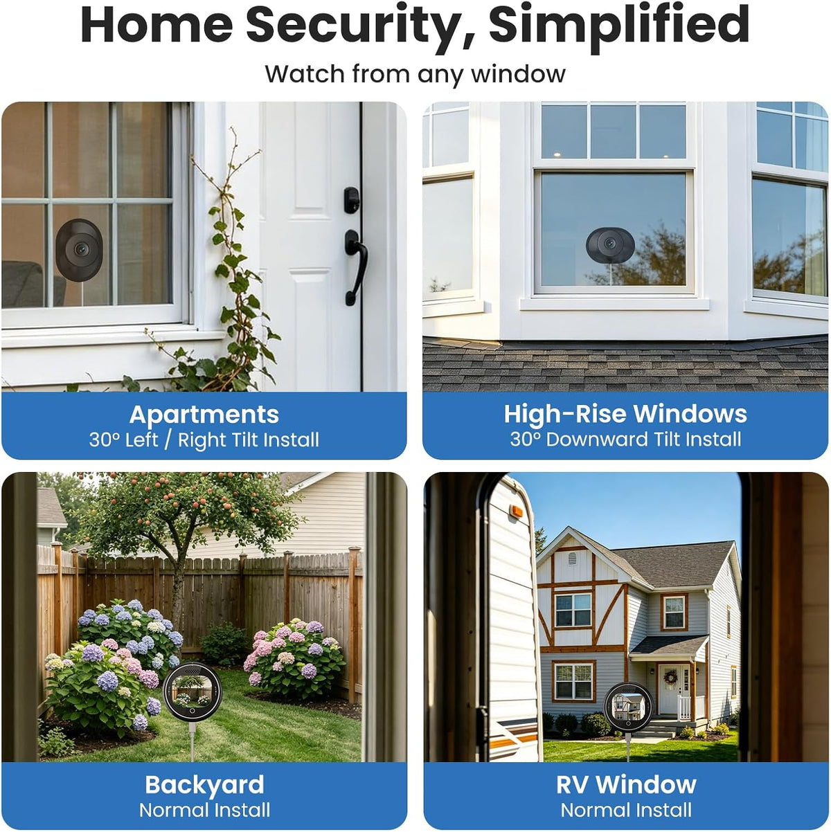 SOLIOM Wincam01 5MP Indoor Camera with Anti-Glare Color Night Vision