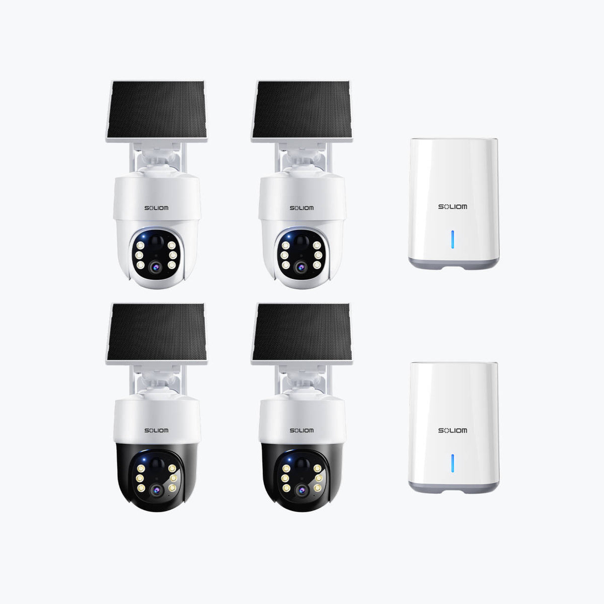 SOLIOM 2.4/5 GHz Dual-Band SHB501 & SHB801 bundle — The Perfect Gift for Home Security