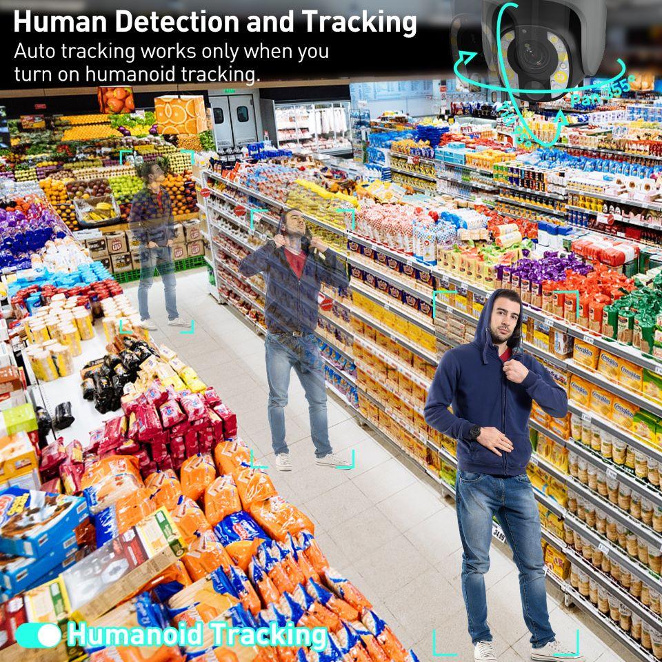 Soliom S600-W10X Optical Zoom Pan Tilt Solar Powered Wifi Camera - Soliom