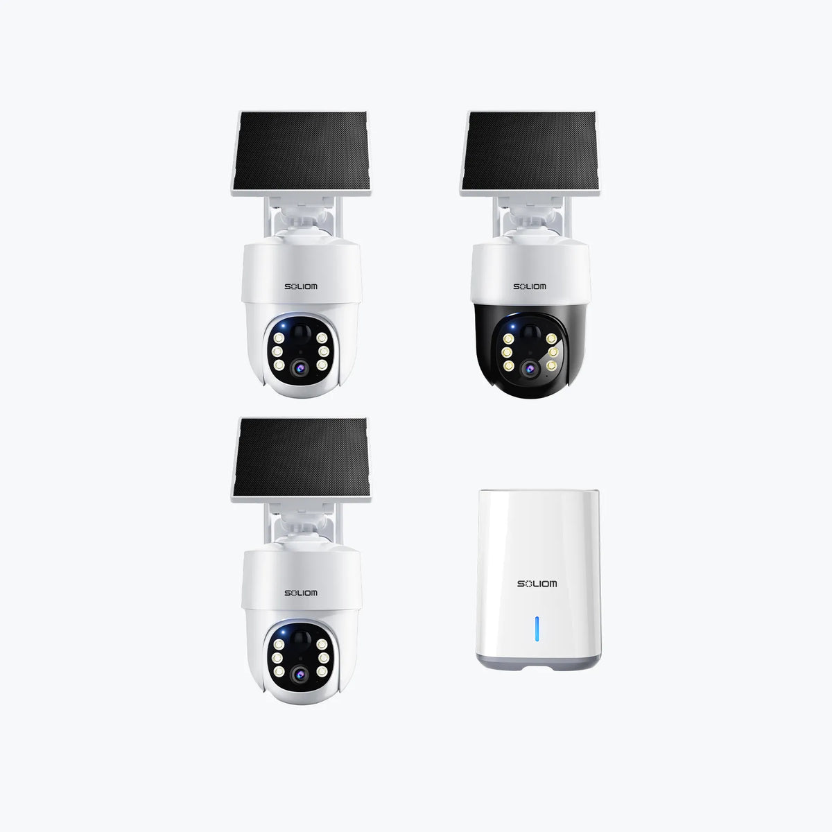 SOLIOM SH Series Mixed-Resolution Solar Home Cameras (3K & 4K)