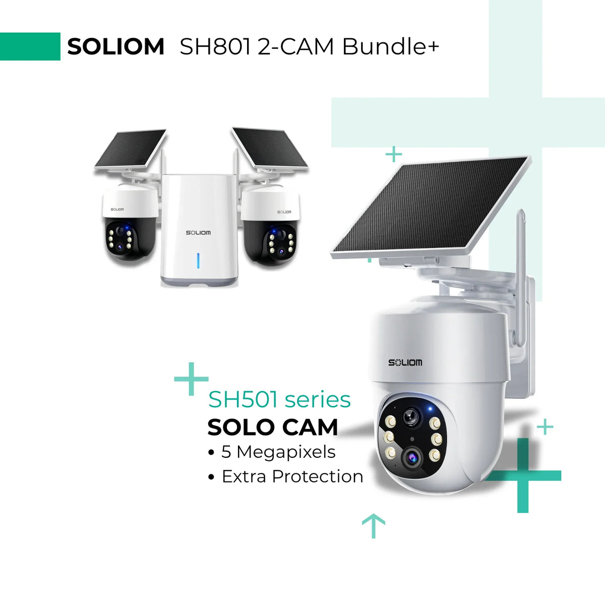 SOLIOM SH501 & SH801 Bundle Kit — 3K + 4K