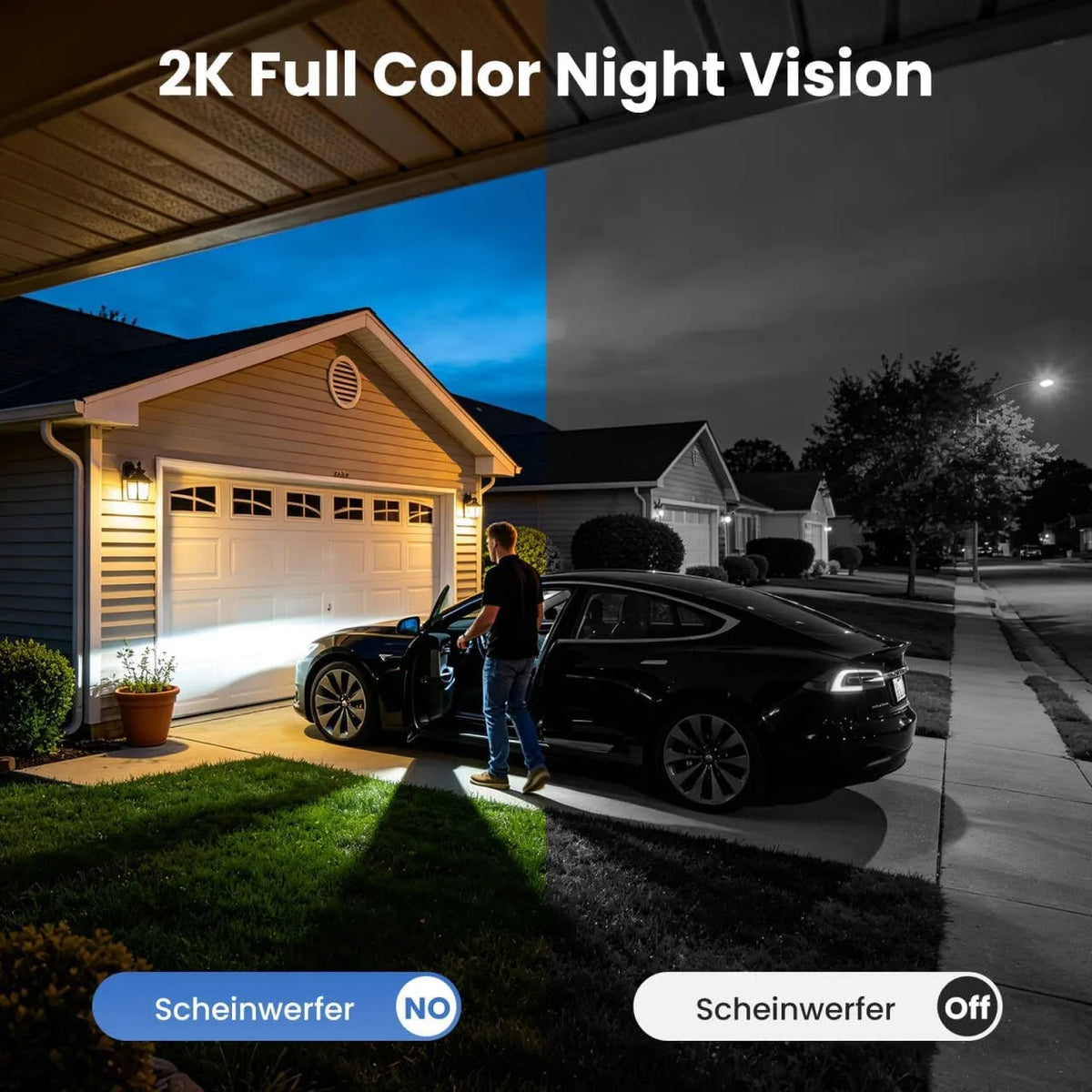 SOLIOM S600 Series 2K 4G LTE Solar Security Camera with Color Night Vision