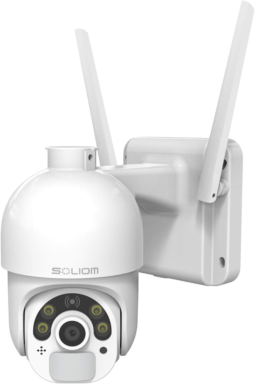 Soliom 2 pcs S800C Pan Tilt Security Wifi Cameras