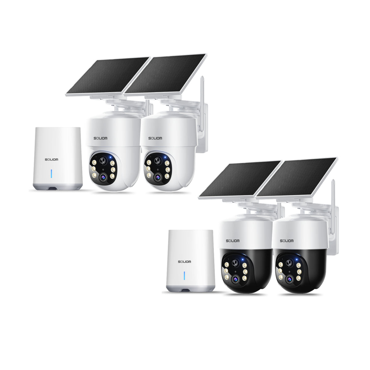 SOLIOM SHB501 & SHB801 bundle WiFi Human Tracking — The Perfect Gift for Home Security