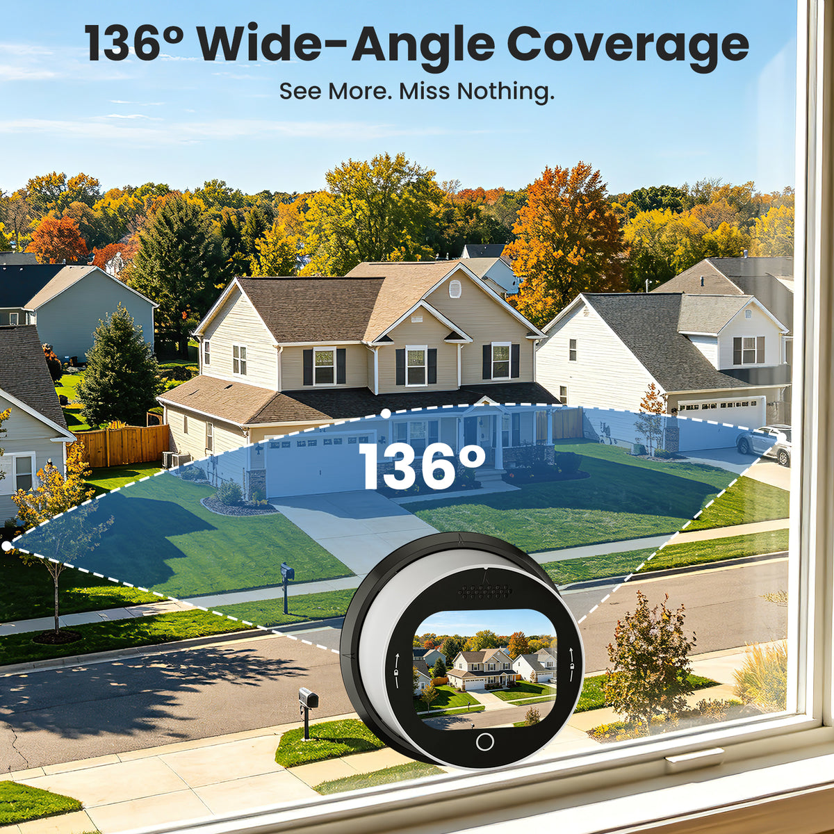 SOLIOM Wincam01 3K WiFi Indoor Window Camera