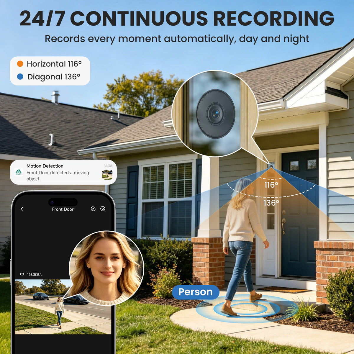 SOLIOM Wincam01 3K WiFi Indoor Window Camera